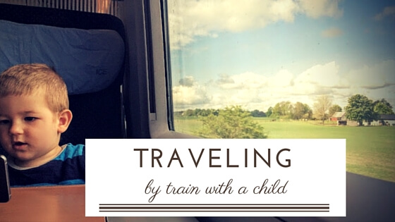 Traveling in train with child