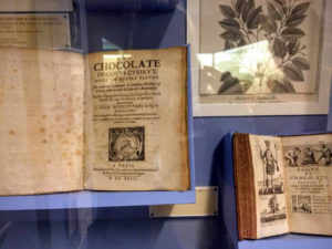 Old books about chocolate