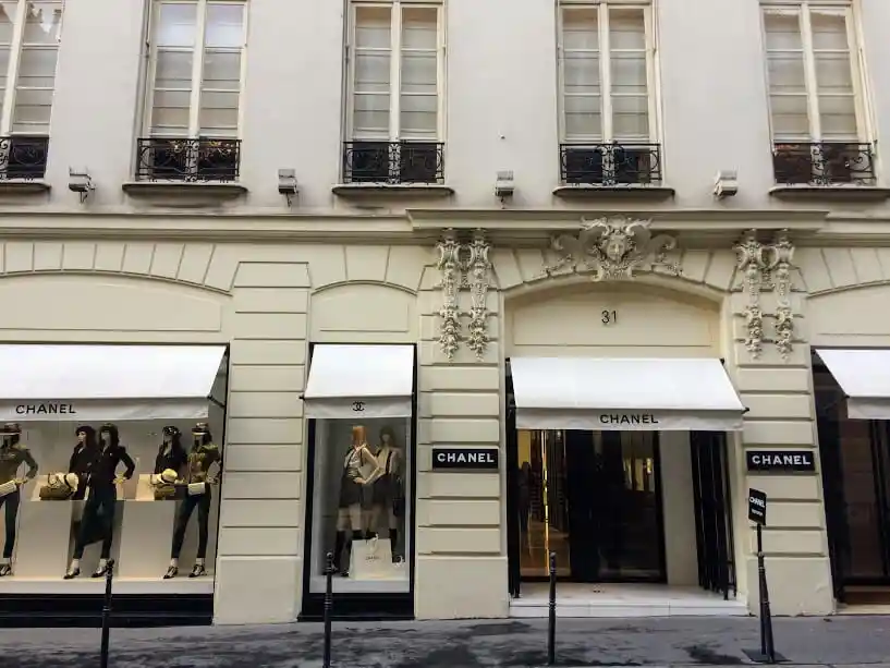 Coco Chanel store in Paris