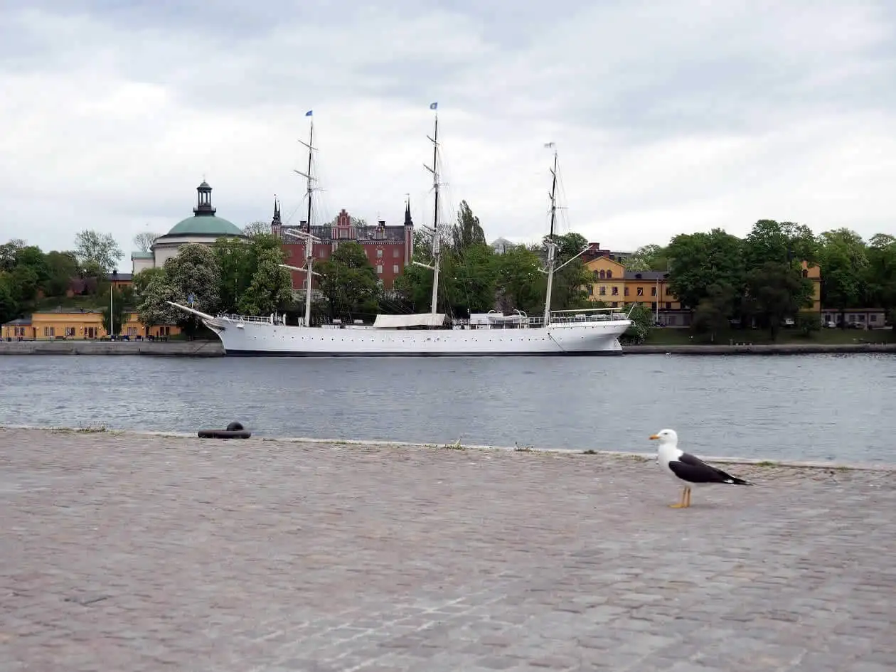 Hostel boat in Stockholm