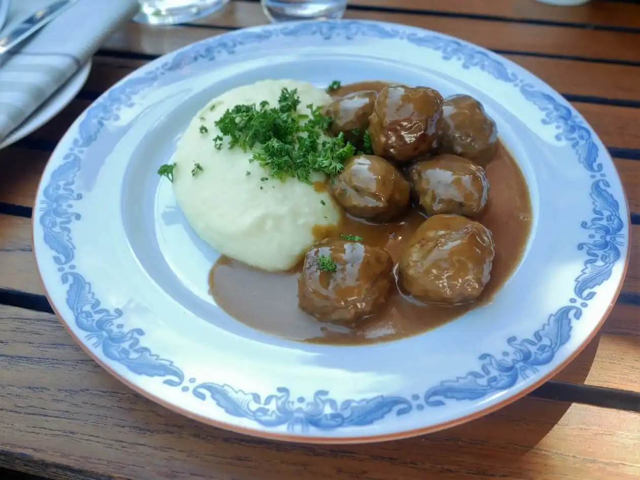 Meat balls in Stockholm