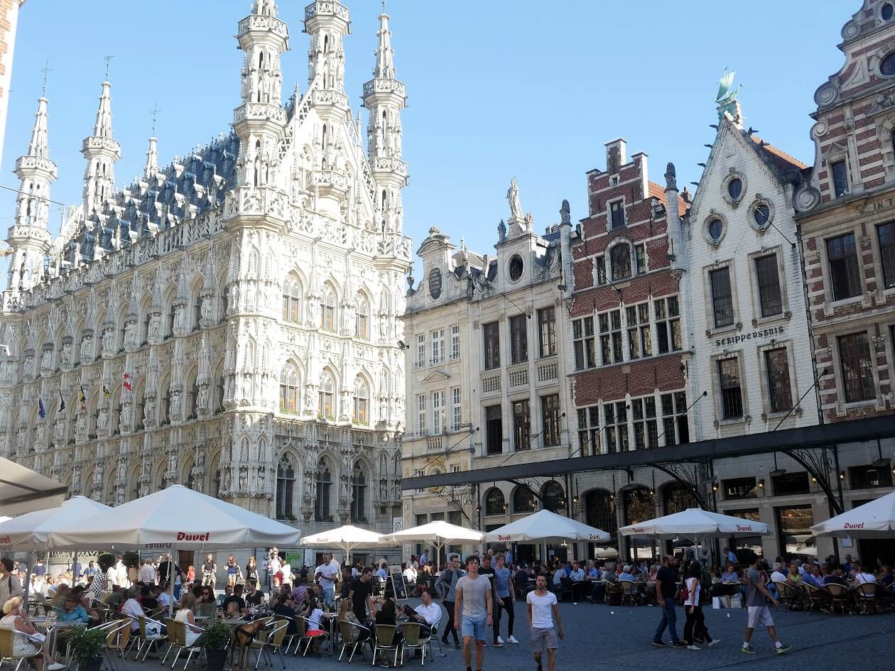 Beautiful architecture in Leuven