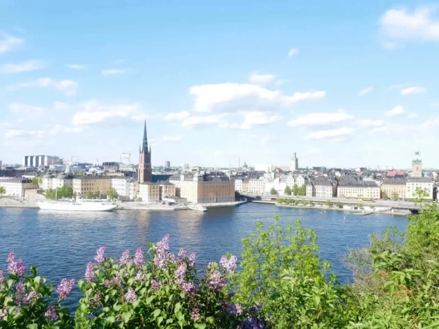 View on a Stockholm