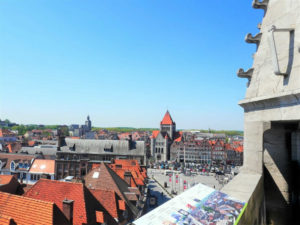 View from the Tournai belfry