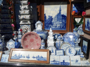 Delft Blue pottery