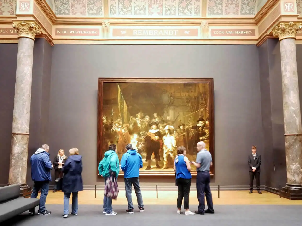 Rembrandt's Night Watch at the Rijksmuseum