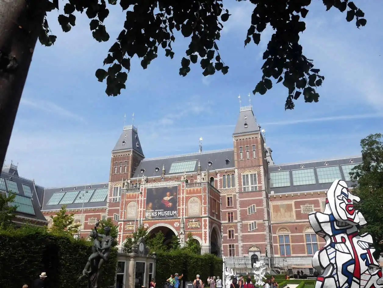 View at the Rijksmuseum
