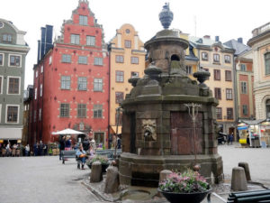 Main square in Gamla Stan in Stockholm