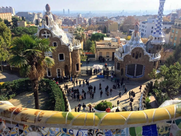 Barcelona from Park Guell