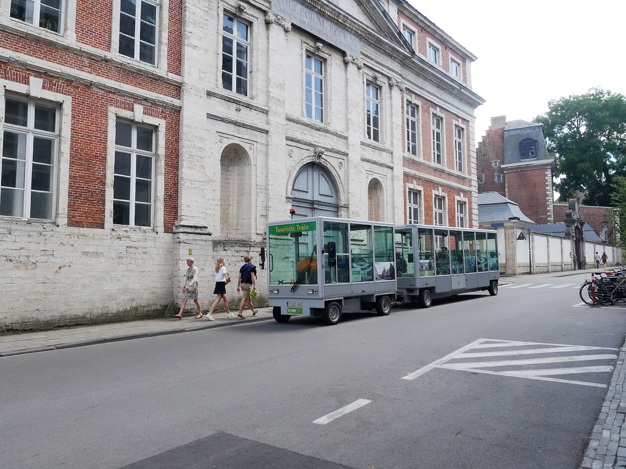 Touristic train in Leuven