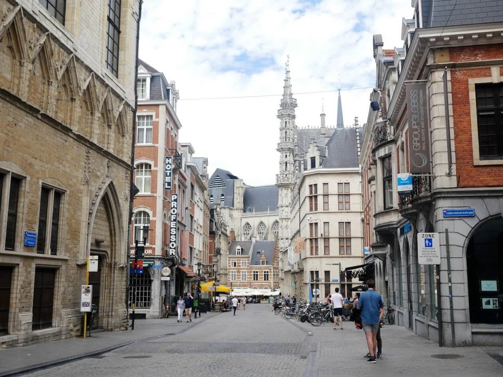 Streets of Leuven Belgium