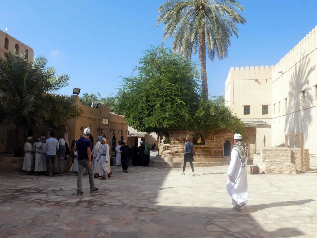 Nizwa and people within the city