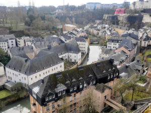 View on old part of Luxembourg City