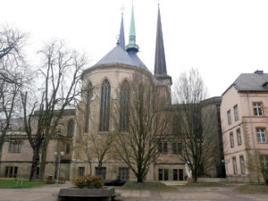 Notre Dame Cathedral in Luxembourg city