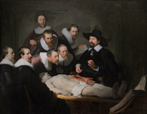 Rembrandt Anatomy lesson of dr Nicolaes Tulp