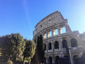 Exterior of Roman Colosseum