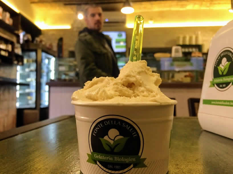 Gelato ice-cream in Rome