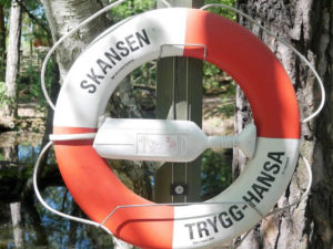 Saving belt in Skansen