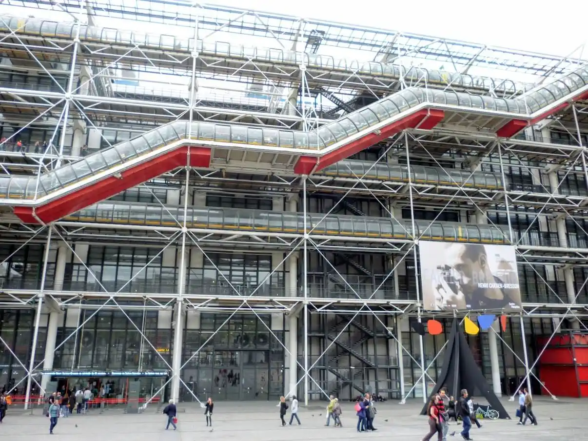 George Pompidou Museum of contemporary art in Paris