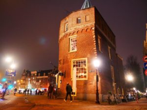 Weeping tower at de Wallen area in Amsterdam