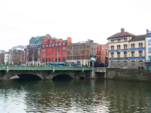Colourful buildings in Dublin