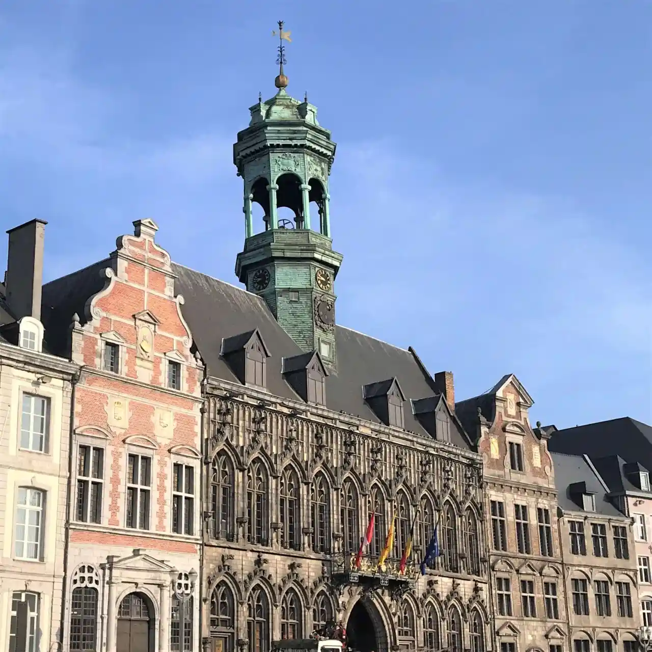 City hall in Mons