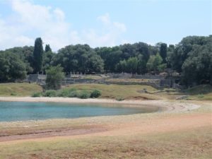 Remains of Roman villa at the Brijuni Islands