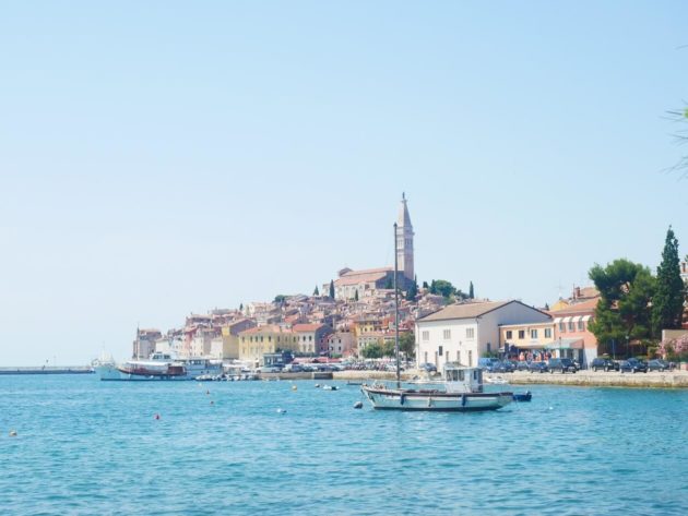 View on the old town Rovinj