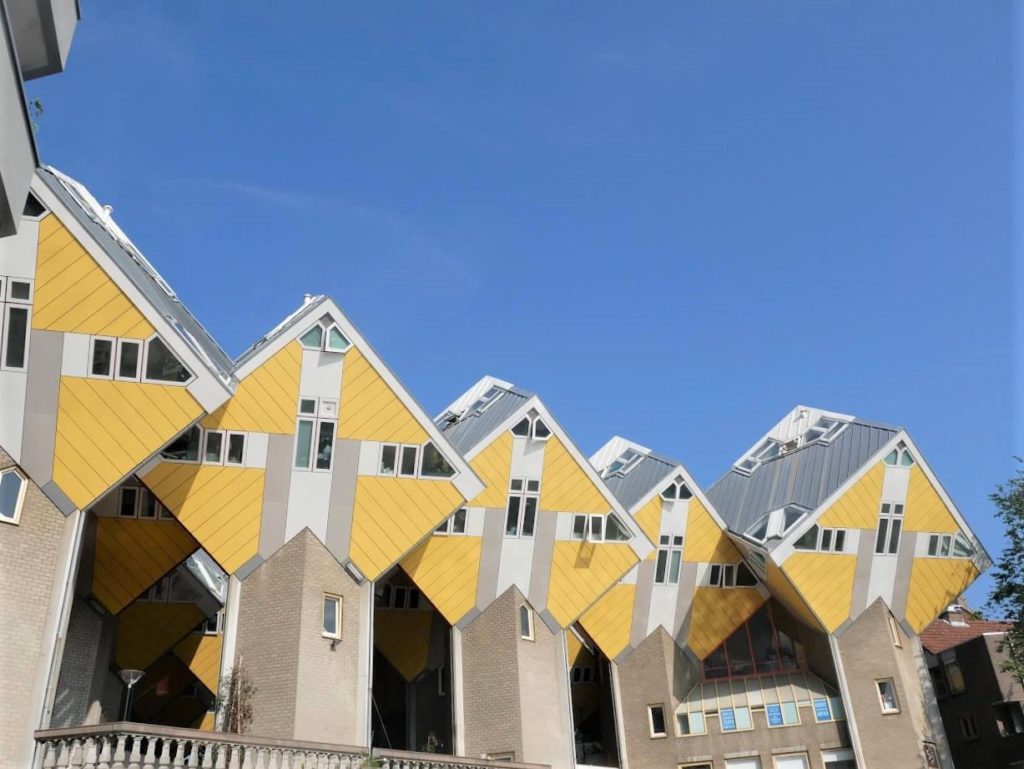 The cube houses in Rotterdam