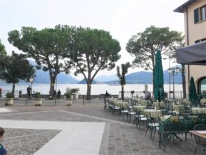The main square at Menaggio on lake Como