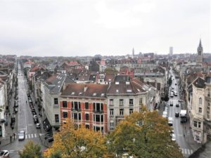 View from the Hallepoort in Brussels