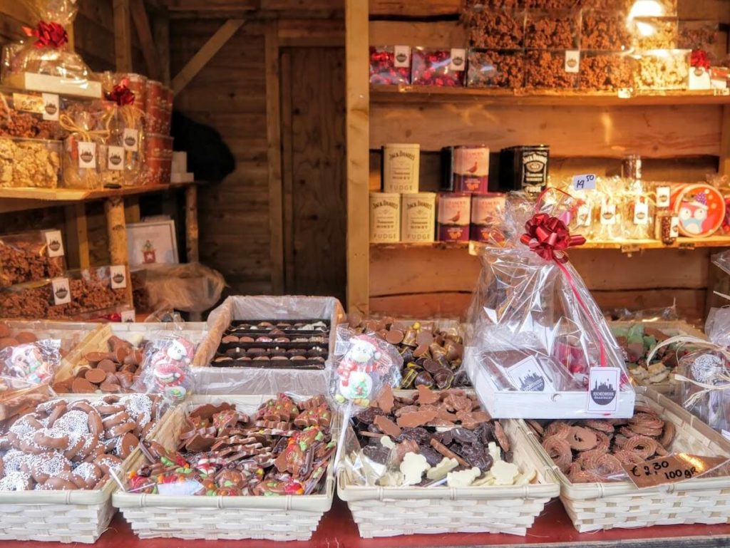 Sweets at the Christmas market