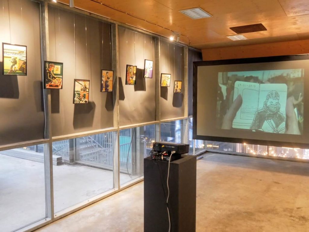 Rachelle Meyer's exhibition at NDSM