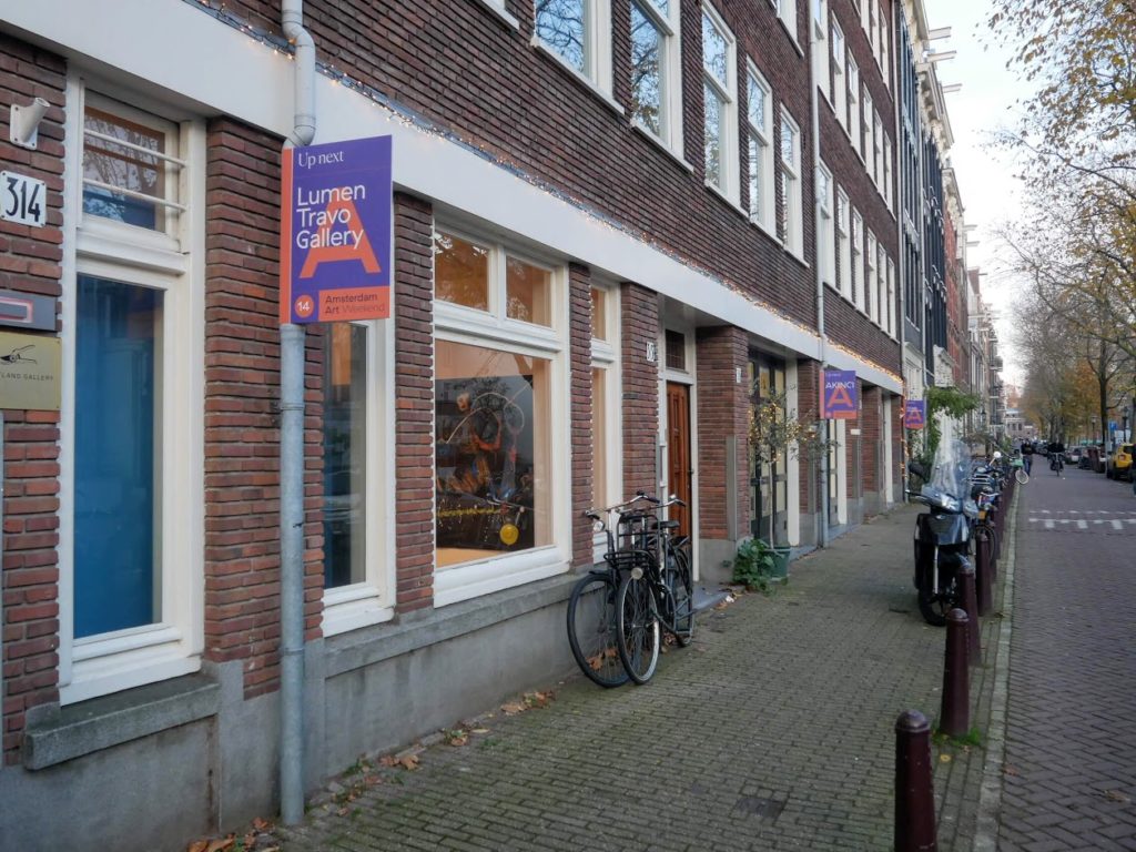 Some of the galleries participating in Amsterdam Art Weekend