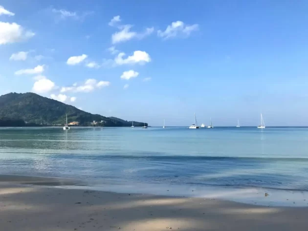 Nai Yang beach on Phuket island in Thailand