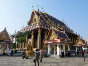 Buddhist temple in Bangkok Thailand