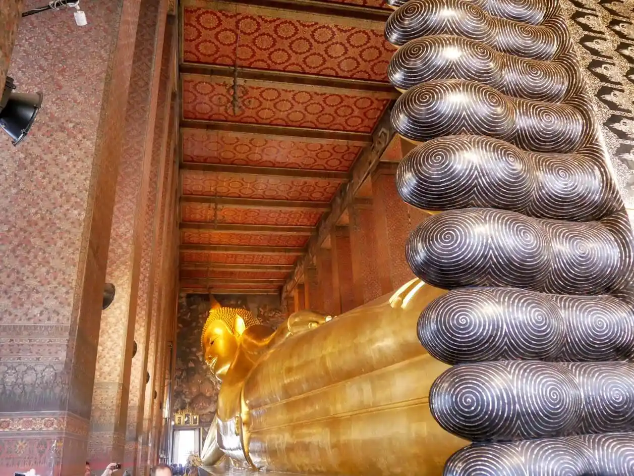 Reclining Buddha at Wat Pho in Bangkok