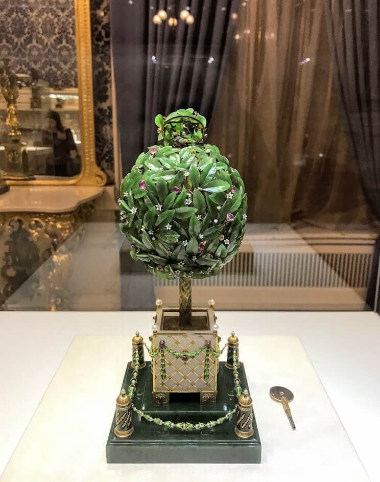 Bay tree Easter Faberge egg 1911