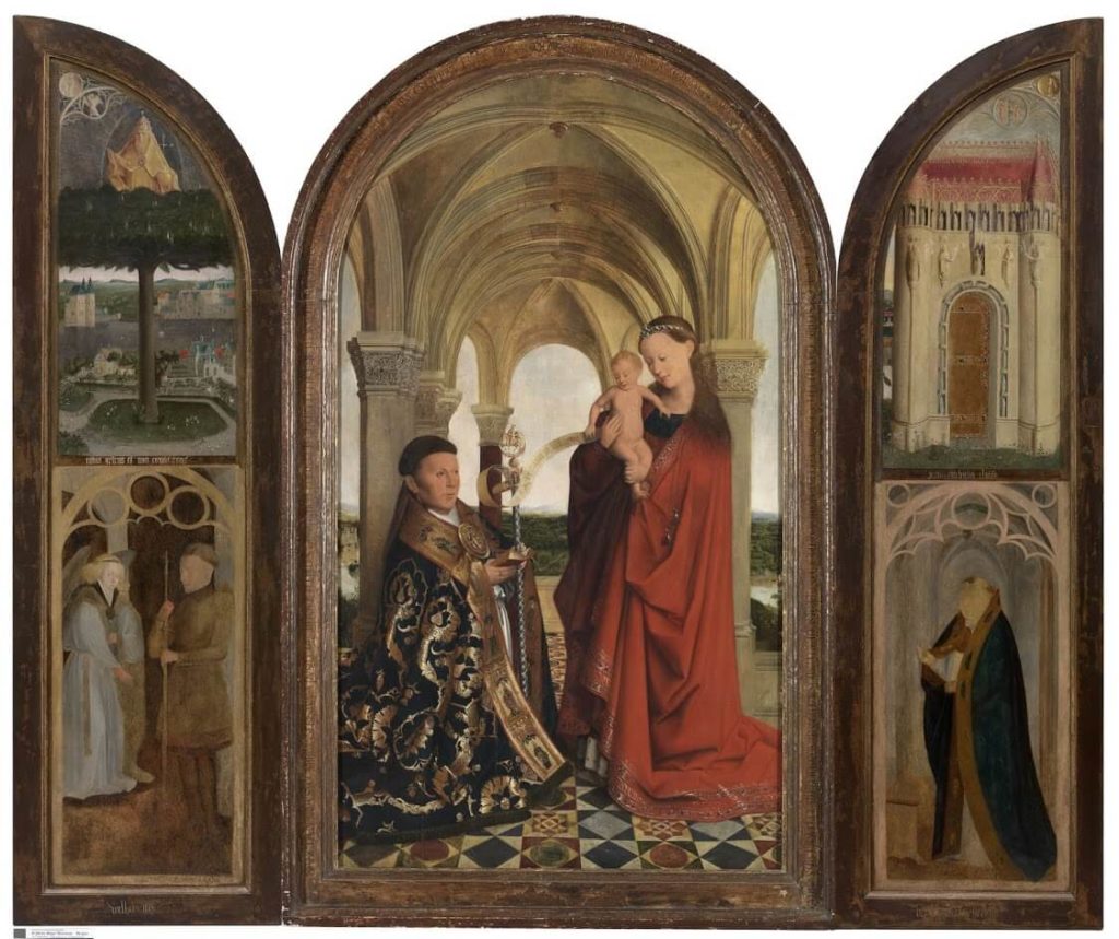Van Eyck triptych