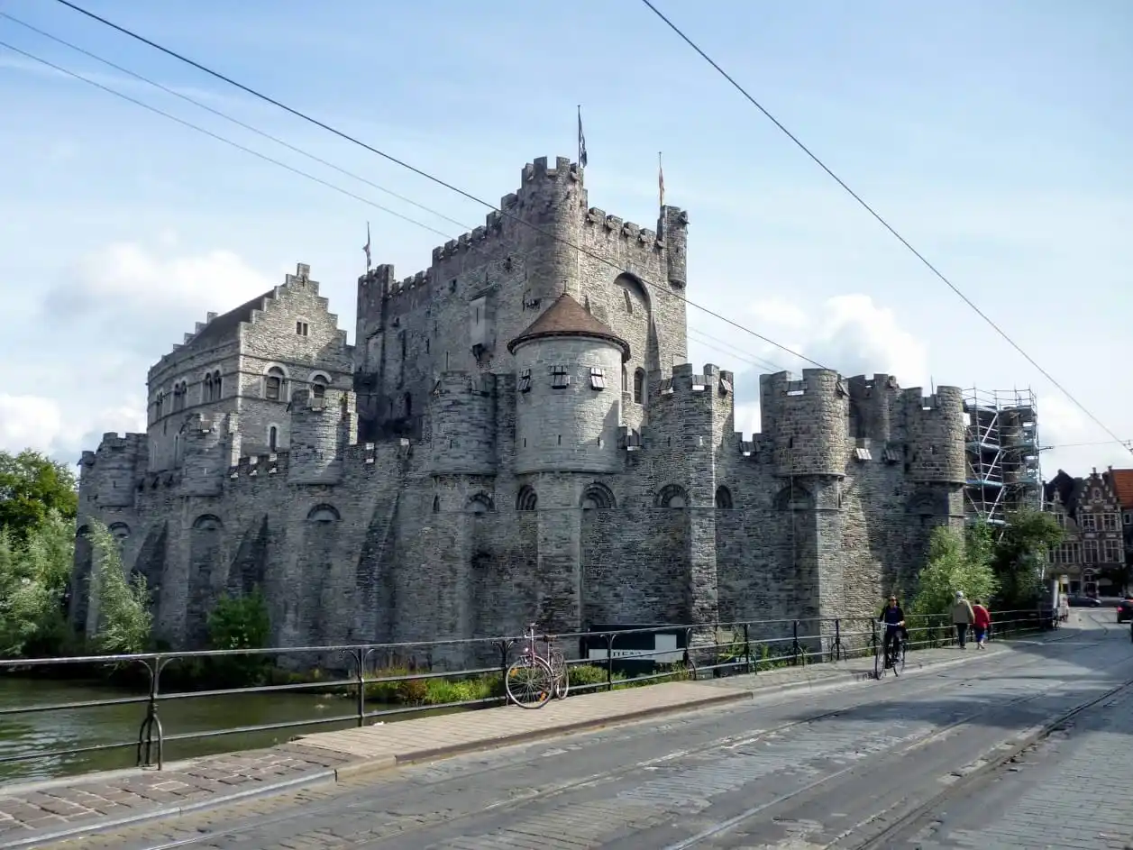 Gravesteen castle in Ghent