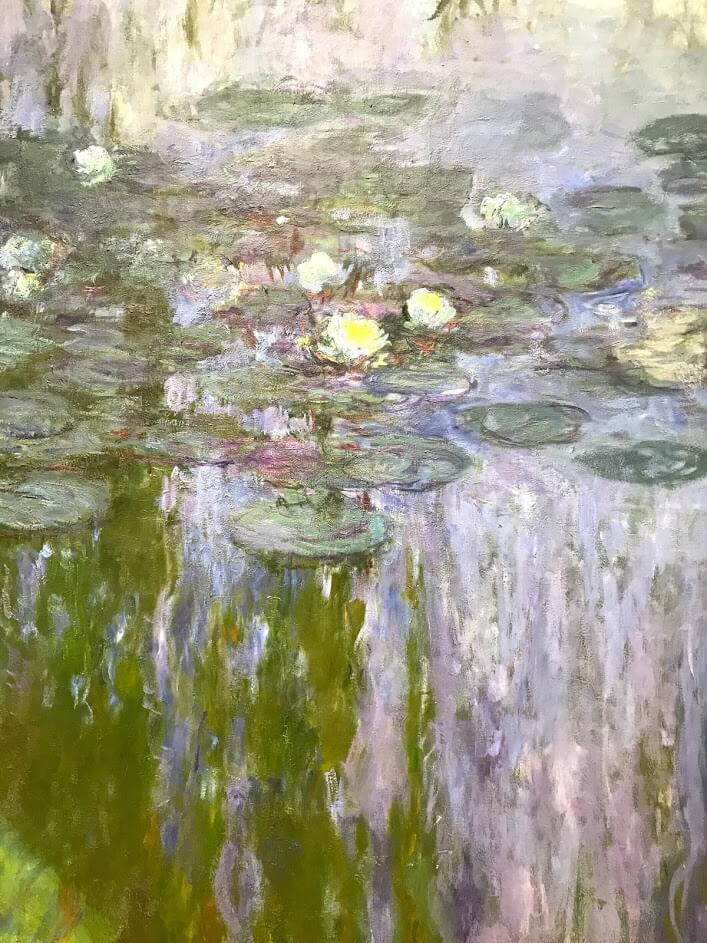 Details on Claude Monet's the Water Lilies