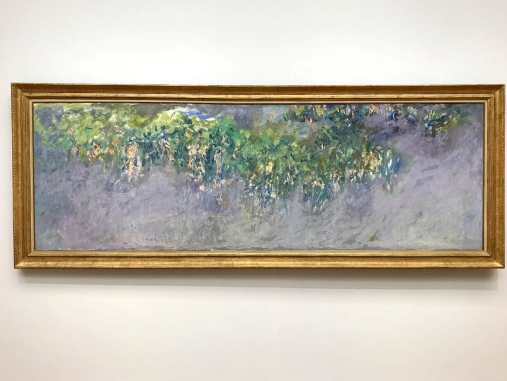 Long horizontal Monet's the Water Lilies