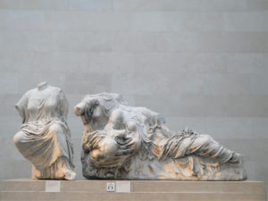 Parthenon statues from the British museum in London