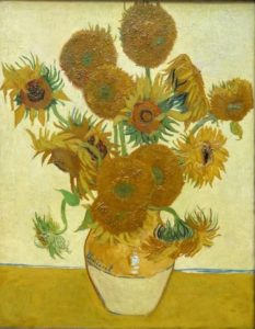 Sunflowers from the National Gallery in London