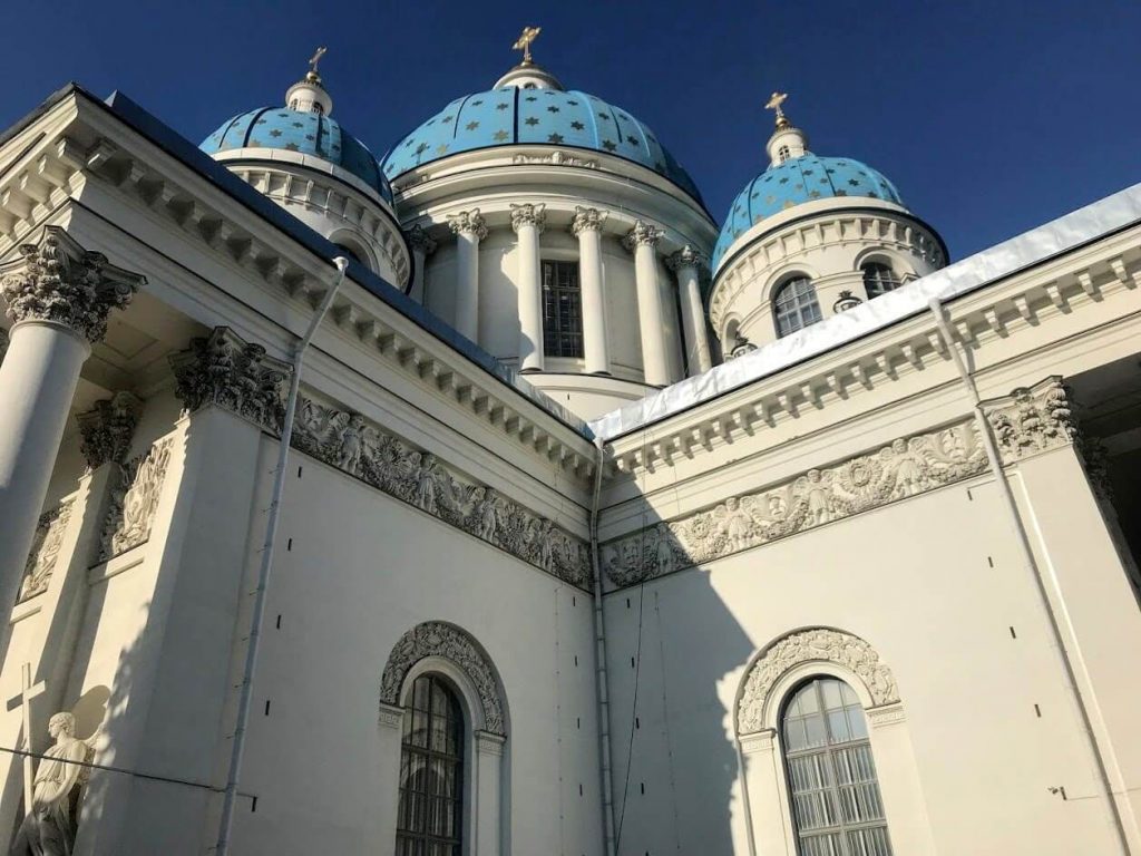 Trinity Cathedral in Saint Petersburg