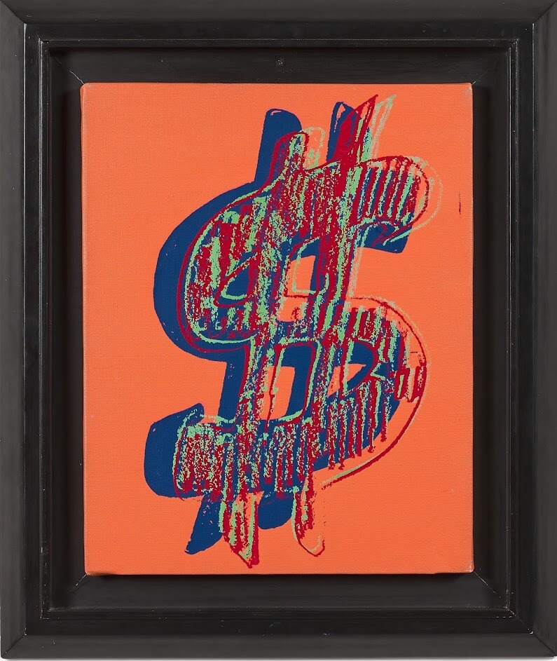 Andy Warhol Dollar Sign Moco Museum
