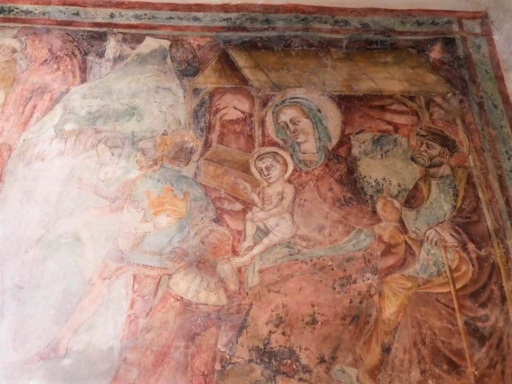 Medieval Istrian frescoes in Gracisce (2)