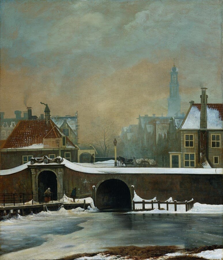 Wouter Johannes van Troostwijk, The Raampoortje in Amsterdam, image source Wikipedia