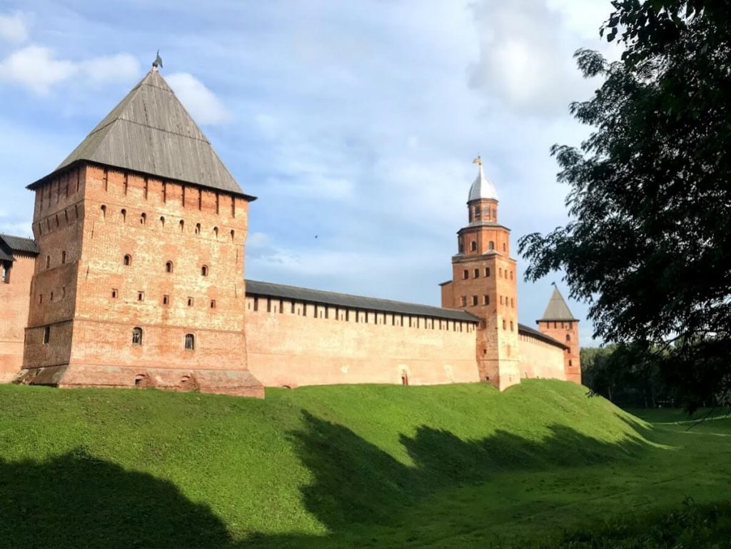kremlin walls in Veliky Novgorod