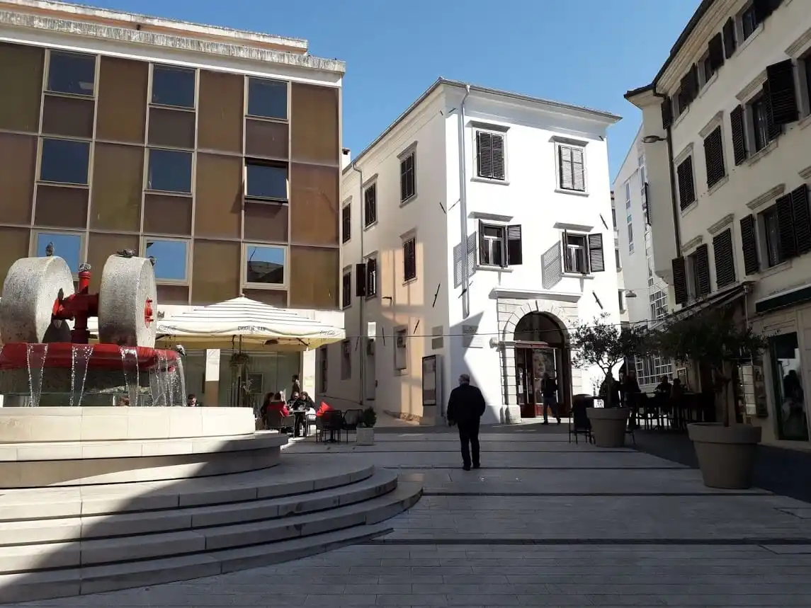 Koblers Square in Rijeka